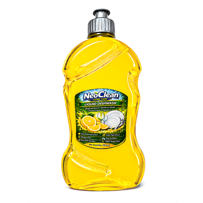 Lemon Liquid Dishwash